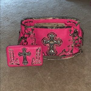 Montana West purse and wallet